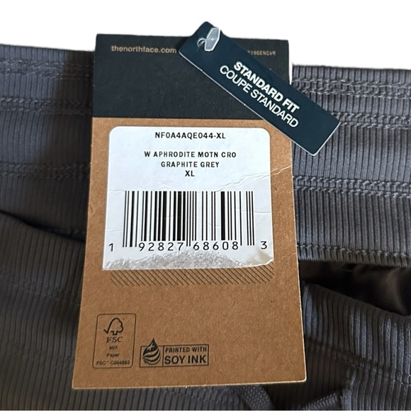 The North Face Women’s Aphrodite Motion Crop Pants XL Graphite Grey NWT FlashDry - Picture 7 of 11